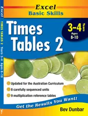 Excel Basic Skills: Times Tables 2 Years 3-4