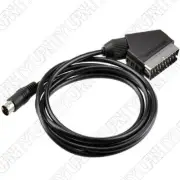 1 × RGB Scart Cable 1.8 meter/ 6ft For Sega MegaDrive 2 Games Console
