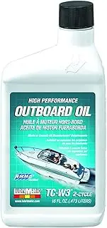LubriMatic 11590 TC-W3 2-Cycle Ashless Engine Oil for Outboard Motors 16 oz. Bottle