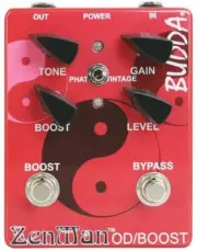 New BUDDA Overdrive Booster Effector Zenman Overdrive Effector From Japan