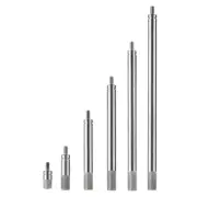 6pcs Dial Indicator Extension Stem Rod Set M2.5 Thread,10-100mm Extend Rod5376