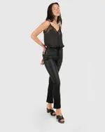 [Belle & Bloom] Friday Nights Lace Cami - Black