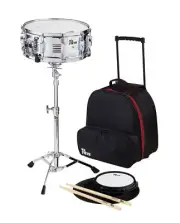 Vic Firth Snare Drum Kit Set w/ Adjustable Stand Practice Pad, Sticks & Bag w/ W