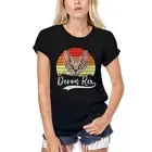 Women's Graphic T-Shirt Organic Devon Rex Cat Art Eco-Friendly Ladies Limited