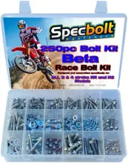 250pc Bolt Set BETA RR RS X-TRAINER fits 250 300 350 400 450 480 498 520 525