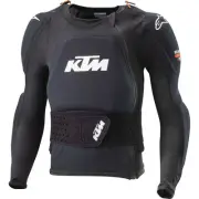 KTM PowerWear Alpinestars Youth Bionic Plus Protection Jacket - Black,
