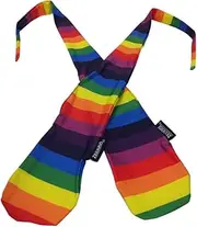 Zeekio Striped Sock POI - 26" Stretch Nylon Sock Poi (Rainbow Stripe)