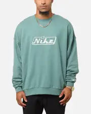 [Nike] Nike Oversized Crew-neck Sweatshirt Bicoastal/sail - Size XL XL Bicoastal