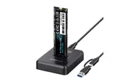 Simplecom SD511 M.2 SSD Docking Station NVMe and SATA Dual Protocol USB 3.2 Gen 2 10Gbps USB-C interface compliant with USB 3.2 Gen 2 standard SD511