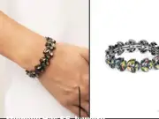 Paparazzi - Gilded Gardens - Multi Bracelet OILSPILL