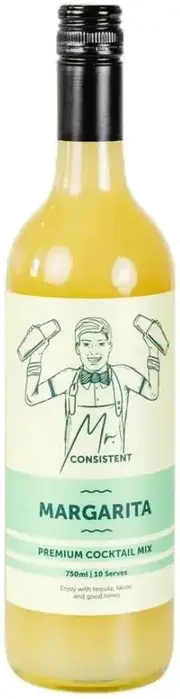 Mr Consistent Margarita Mix 750ml