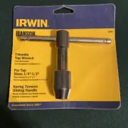 IRWIN Hanson #2E T-HDLE TAP WRENCH CARDED 12002