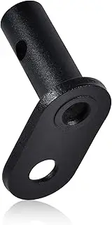 Kingsea Bicycle Trailer Hitch 2" Steel Bike Trailer Type A Hitch Coupler with Quick Release Child Carrier Trailers Metal Instep Bike Trailer Attachment Connector Black