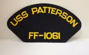 USS Patterson FF - 1061 FF-1061 Knox Class frigate Patches USN USA US NAVY