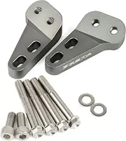 Zeta Racing CRF150F/230F SL230 CRF250L/M'-20 XLR XR CRM KDX KLX RMX etc Hand Guard Mount Front Type Armor Hand Guard Bend/Straight/Can Be Attached to Pro Armor Handguard Protection Off Road High