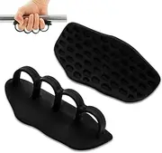 WOULDWIN Anti-Slip Workout Grips Weight Lifting Ergonomic Rubber Palm Protection Gloves for Gym Training and Exercise, Pull-Ups