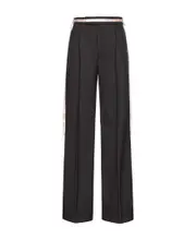 x Patrick McDowell ribbon-detailed palazzo pants IT40,IT44,IT42 Black