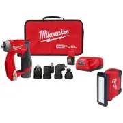 Milwaukee Cordless 4-in-1 Installation 3/8" Drill Driver Kit w/M12 Work Light