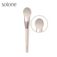 在飛比找PChome24h購物優惠-Solone 法式清焙舌型腮紅刷 PC02