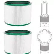 2 PC Hepa Filter Dyson Pure Cool HP00 HP01 HP02 HP03 DP01 DP02 DP02 Air Purifier
