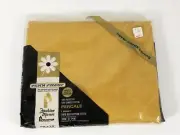 Vintage Penneys Fashion Manor GOLD Twin Bed Bottom Fitted PERCALE Sheet NIP