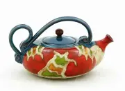 Ceramic Teapot, Unique Pottery Teapot, Rustic pottery teapot, Unique quirky teap