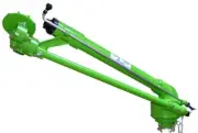 1 NEW DUCAR 43 DEGREE 2" GEAR DRIVE DUST JET- DUST, MINING LUMBER, MULCH N MORE
