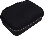 1Pc Eva Portable Razor Bag Hair Clipper Storage Case with Multiple Compartments for Electric Shavers and Barber Tools for Travel and Organization
