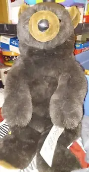 NEW W/TAGS Vintage Folkmanis Furry Puppet Bear Stuffed Animal Folktail 25” Plush