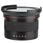 58mm 0.35X Fisheye Camera Lens Wide Angle For Canon Rebel T7 EOS 80D 77D 70D
