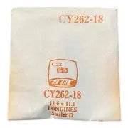 Germanow-Simon Mach (GS) CY262-18 Watch Crystal 11.6x11.1 NOS Part Longines