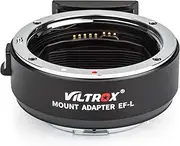 [Viltrox] EF-L Lens Mount Adapter Auto Focus Lens Mount Converter Compatible with Canon EF/EF-S Lens to L Mount Camera SL SL2/Lumix S1 S1H S5/Sigma fp