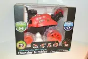 NEW Black Series Radio Contolled 360 RALLY Car Red 27 MHz THUNDER Tumbler Spins