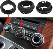 RLB-HILON 3PCS Central Console A/C Volume Control Knob Compatible with Land Rover Range Rover Sport Discovery 4 2009 2010 2011 2012 2013 LR029591