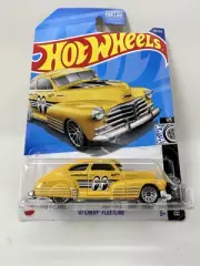 Hot Wheels ‘47 Chevy Fleetline Yellow w/ Mooneyes Tampo 2022 Rod Squad DIECAST