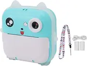 Instants Camera for Kids Digital Camera,Instants Print Camera for Kids,Children Digital Print Camera 24MP 5V 1080P 720P 2.4in Display USB Kids Instants Print Camera(Blue)