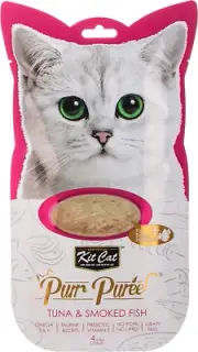 Purr Puree Tuna and Smoked Fish Cat Food 60 G