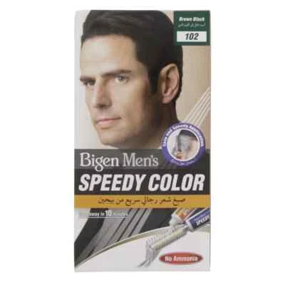 Brand New Bigens Men's Speedy Color Brown Black 102 | Free Shipping Worldwide