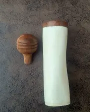 Bone Container, Spice Box, Travel Container, Bone Container, Salt, Peper/Medievl