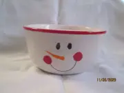 Fiesta Ware EXCLUSIVE Tamarack Snowman Face Gusto Bowl NWT USA