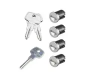 Yakima SKS Lock Cores - Set of 4 w 2 Keys