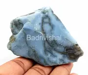652 Ct Natural Rough Sky-Blue Opal Certified Loose Gemstone Best Offer 4JUC