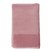 Jenny Mclean Royal Excellency Hand Towel 2 ply sheared Border 600GSM - Rosebud