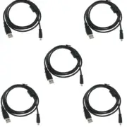 5x USB Data Cable For UC-E6 for Pentax Samsung Sony Vivitar Digital Camera