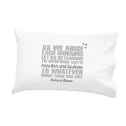 LDS Missionary Pillow Case - Religious Farewell Gift, Sister Missionary Gift,