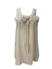 STEVEN ALAN Woman's Peach Lorena Sleeveless Organic Tank Top Sz L NWT