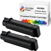 2 Pack Black Compatible Toner Cartridge for Dell (3,000 Pages) for Dell H625 H625cdw H825 H825cdw S2825 S2825cdn