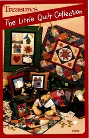 Treasures Doll Quilt Quilting Pattern by The Little Quilt Collection LQC12