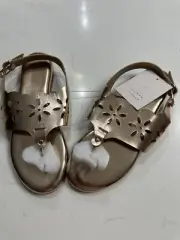 New In Bag LC Lauren Conrad Jarrah Women's Floral Thong Sling Back Size 8