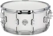 PDP Concept Maple Snare Drum - 6.5 inches x 14 inches, Pearlescent White Lacquer